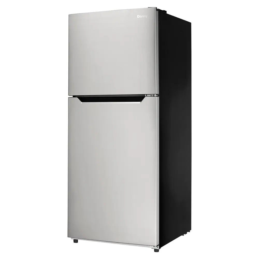 Danby Danby 10.1 cu. ft. Top Mount Apartment Size Fridge in Stainless Steel Look