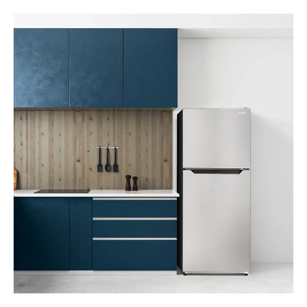 Danby Danby 10.1 cu. ft. Top Mount Apartment Size Fridge in Stainless Steel Look