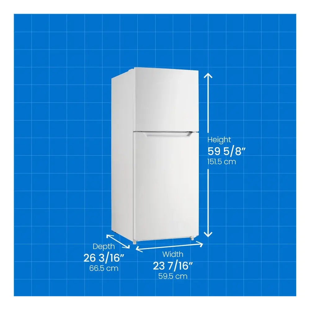 Danby Danby 10.1 cu. ft. Top Mount Apartment Size Fridge in White