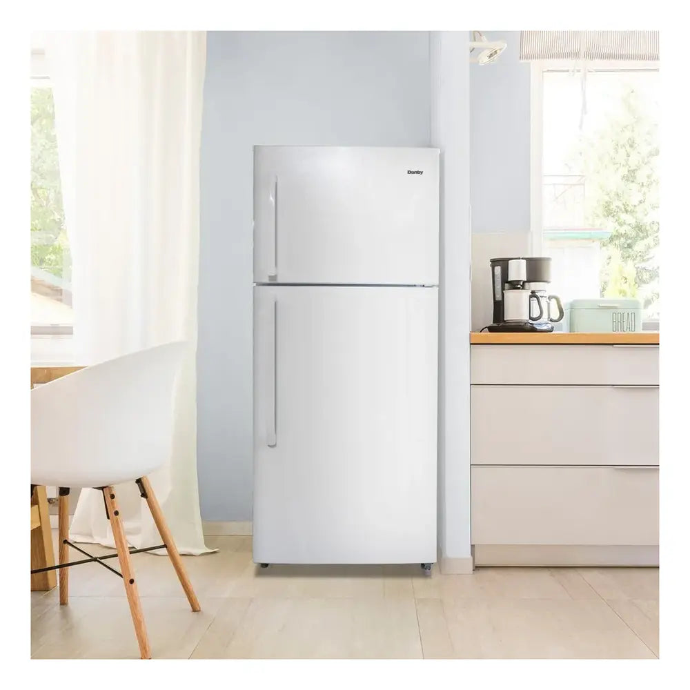 Danby Danby 18.1 cu. ft. Apartment Size Fridge Top Mount in White