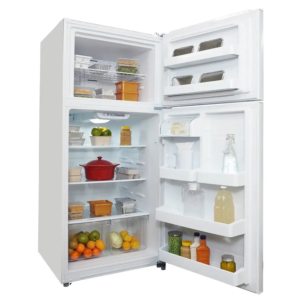 Danby Danby 18.1 cu. ft. Apartment Size Fridge Top Mount in White