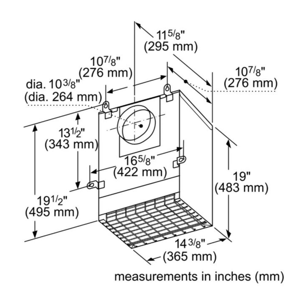 Bosch Remote fan unit