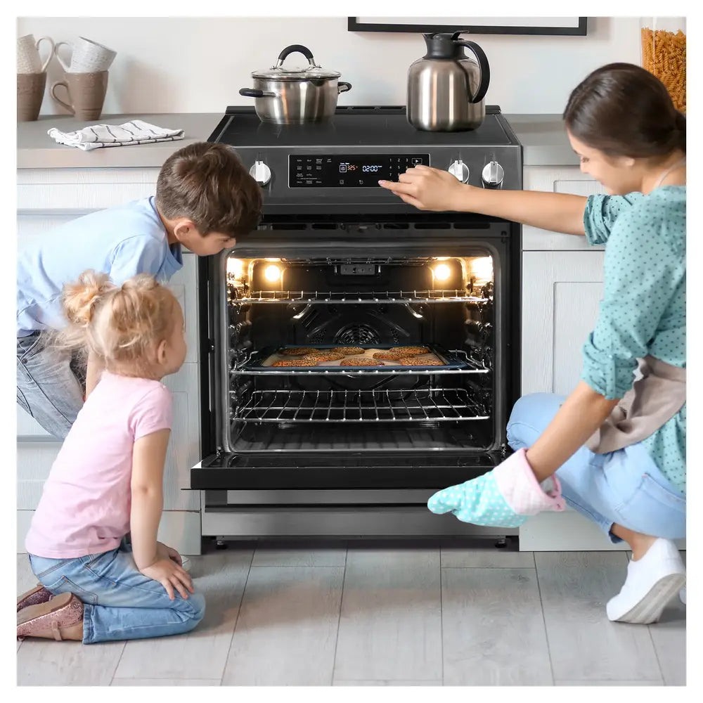 Danby Danby 30 Slide in Induction Range with LED Touch Control in Stainless Steel