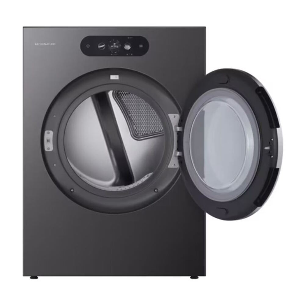 LG Signature 9.0 CU FT 29IN ELEC DRYER WITH TURBOSTEAM AI SENSOR DRY FULL TOUCH LCD SCREEN BR