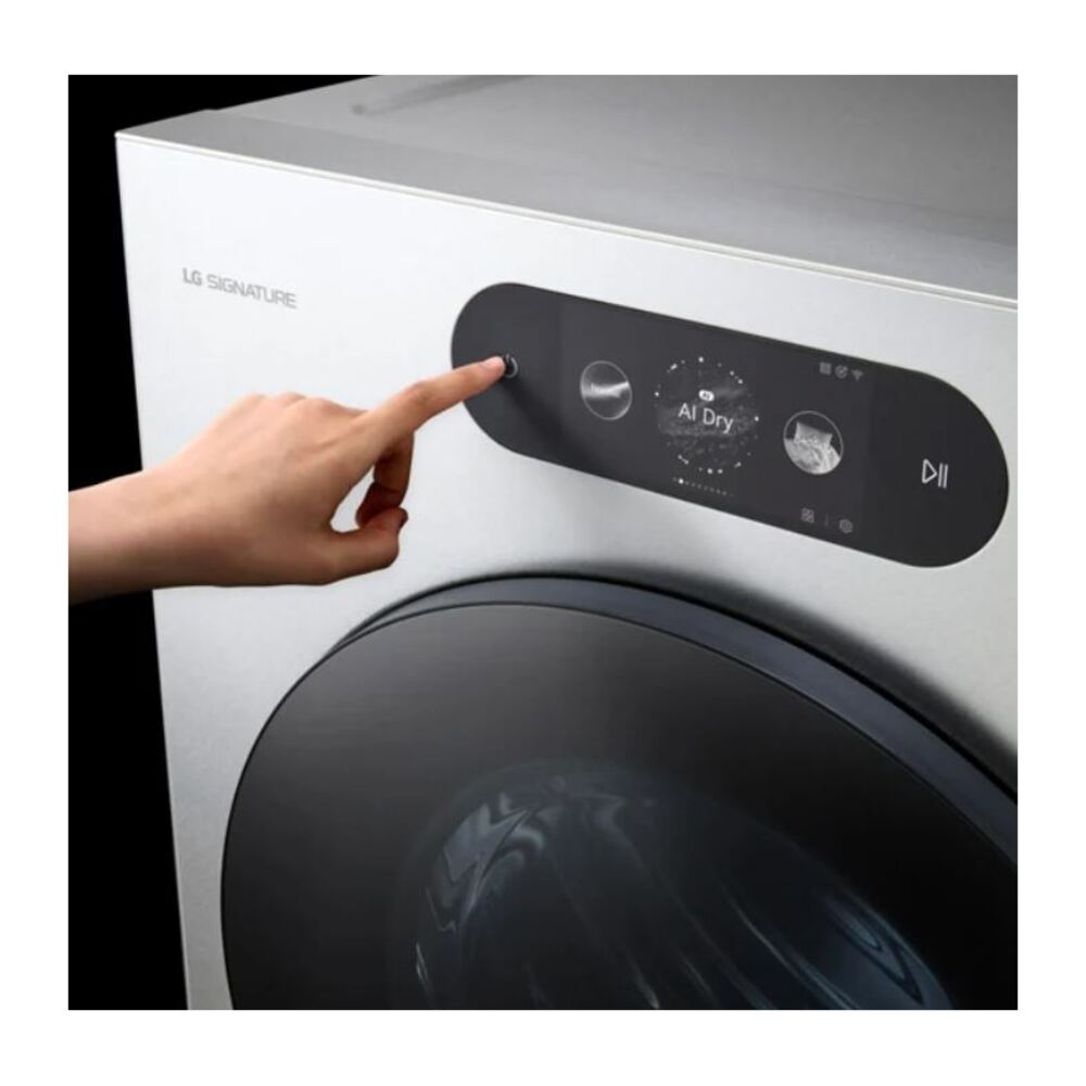 LG Signature 29 IN  FRONT LOAD ELECTRIC DRYER PLATINUM STEEL