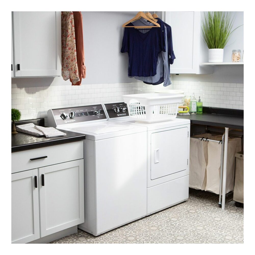 Speed Queen DR5 Sanitizing Gas Dryer with Steam  Over-dry Protection Technology  ENERGY STAR