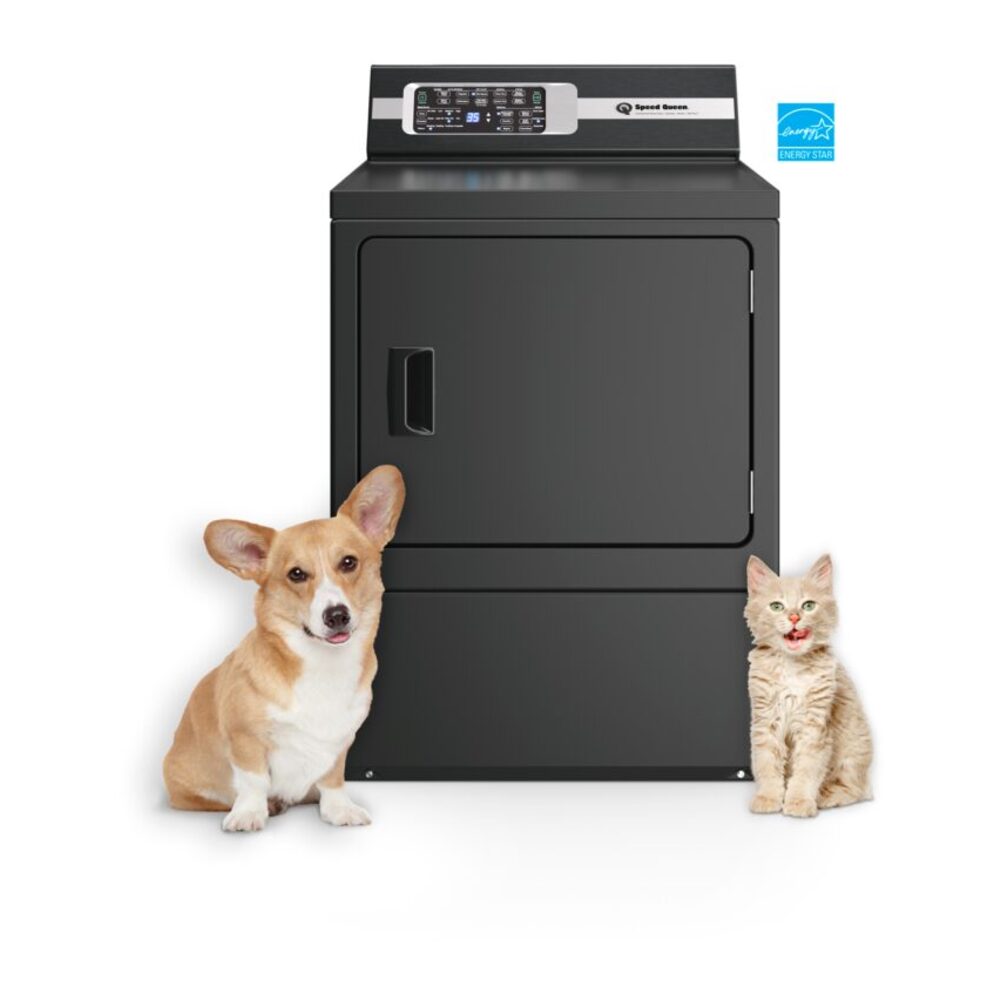 Speed Queen DR7 Sanitizing Electric Dryer with Pet Plus™  Steam  Over-dry Protection Technol