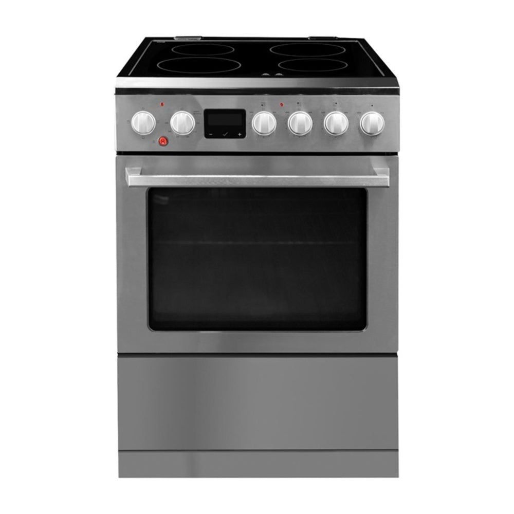 Danby Danby 24-in TruAirFry Smooth top Slide-in Electric Range in Stainless Steel