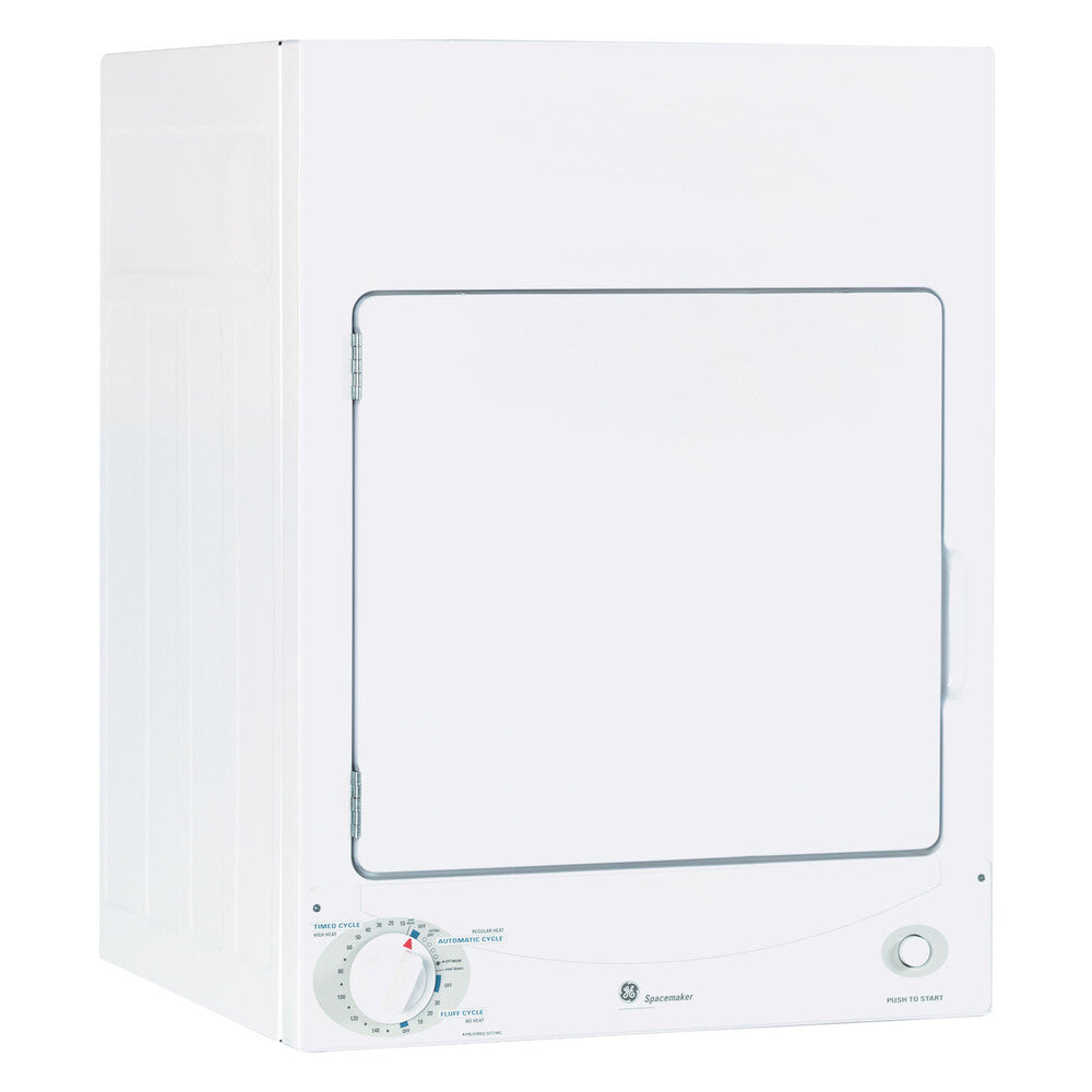 GE GE Spacemaker® 120V 3.6 cu. ft. Capacity Stationary Electric Dryer