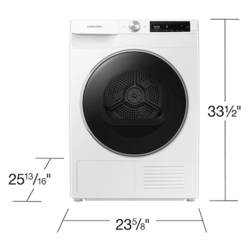 Samsung Front Load Ventless Heat Pump Dryer Ventless Heat Pump  AI Smart Dial  4.0 cu.ft