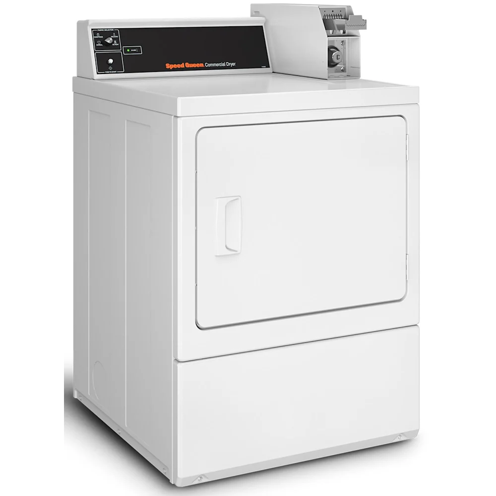 Speed Queen Light Commercial Coin Slide Top Load Matching Dryer - Electric