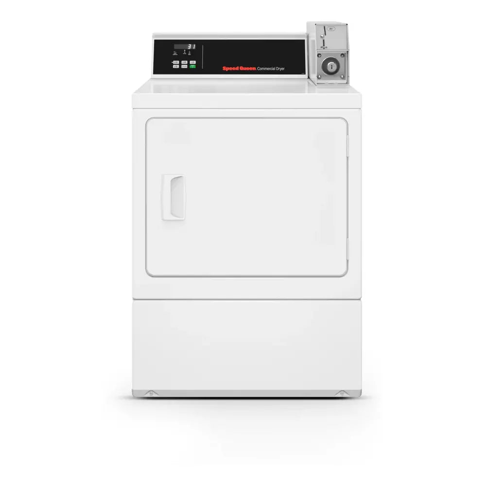 Speed Queen Light Commercial Coin Drop Top Load Matching Dryer - Electric