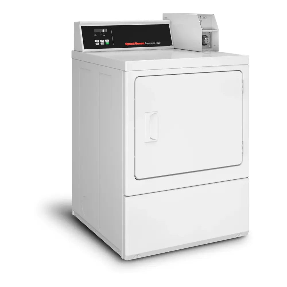 Speed Queen Light Commercial Coin Drop Top Load Matching Dryer - Electric
