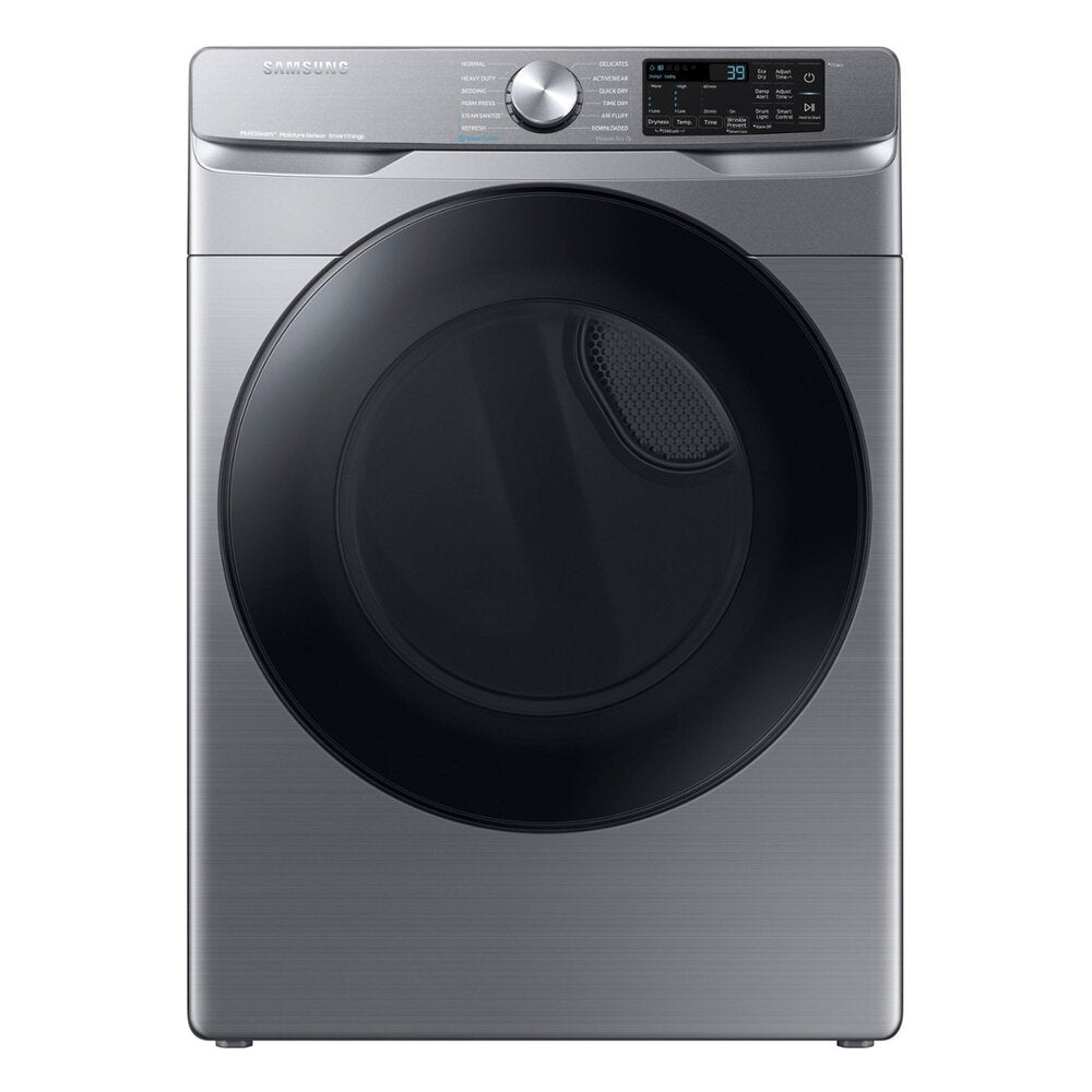 Samsung Front Load Electric Dryer Steam Sanitize+  Sensor Dry  7.5 cu.ft.