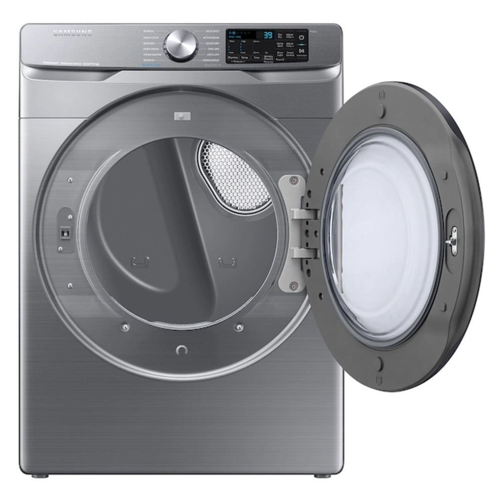 Samsung Front Load Electric Dryer Steam Sanitize+  Sensor Dry  7.5 cu.ft.