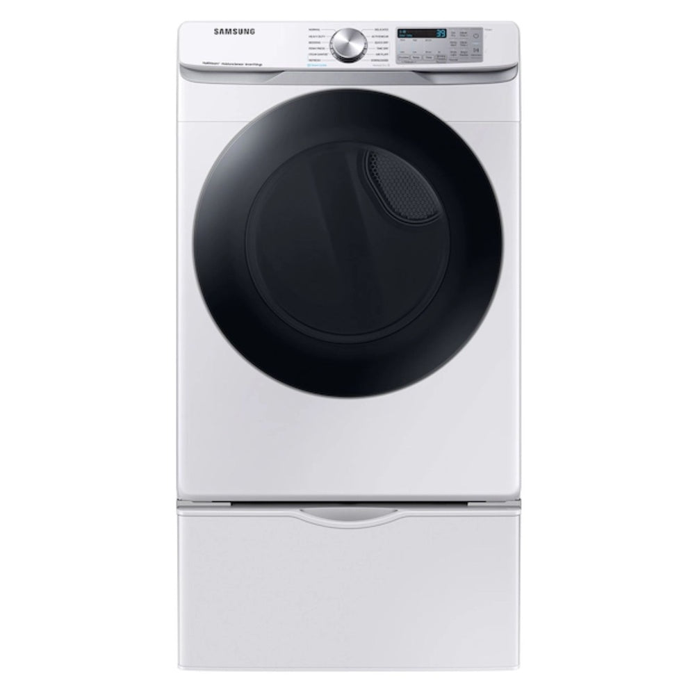 Samsung Front Load Electric Dryer Steam Sanitize+  Sensor Dry  7.5 cu.ft.