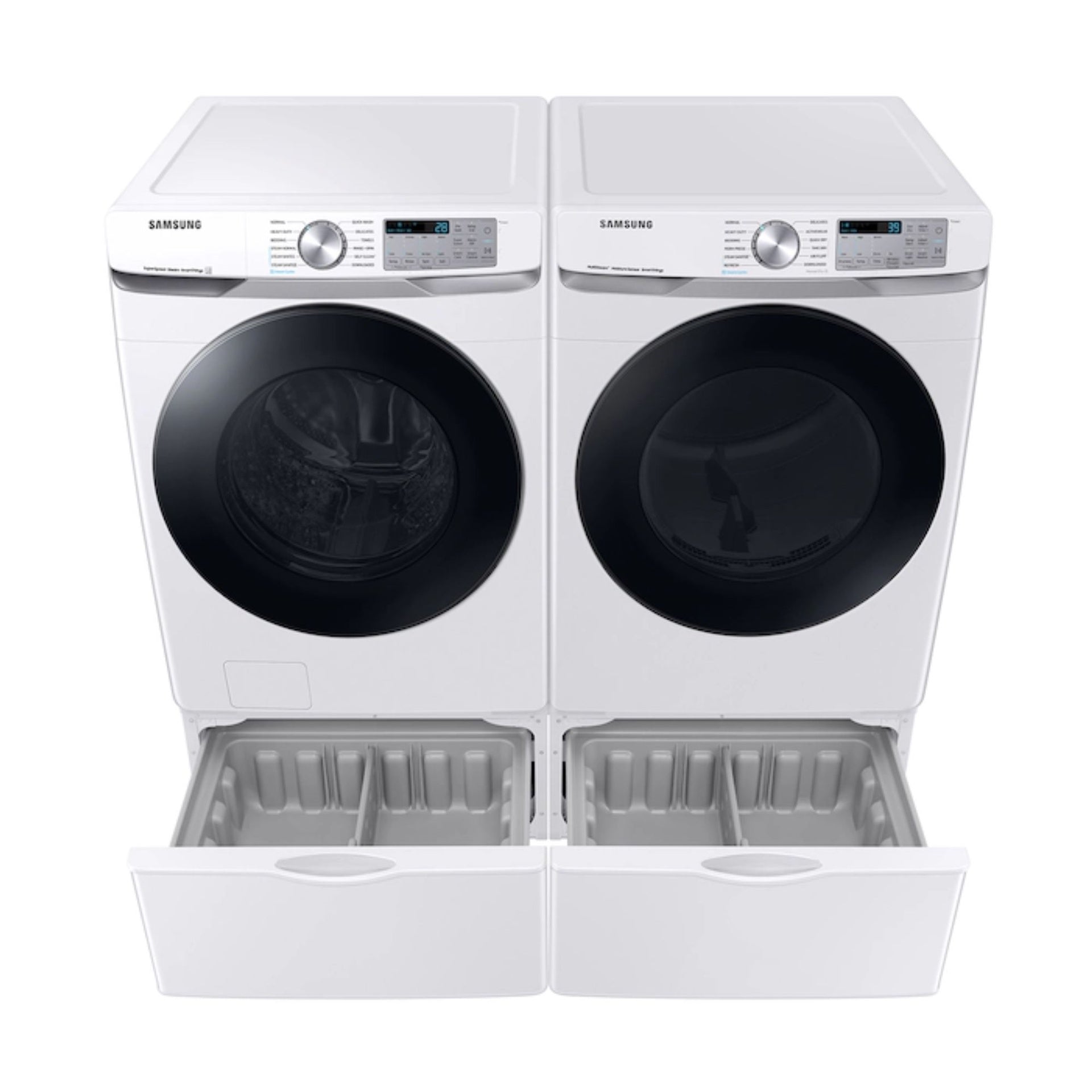 Samsung Front Load Electric Dryer Steam Sanitize+  Sensor Dry  7.5 cu.ft.