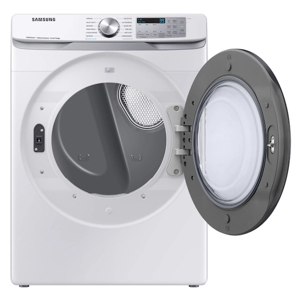 Samsung Front Load Electric Dryer Steam Sanitize+  Sensor Dry  7.5 cu.ft.