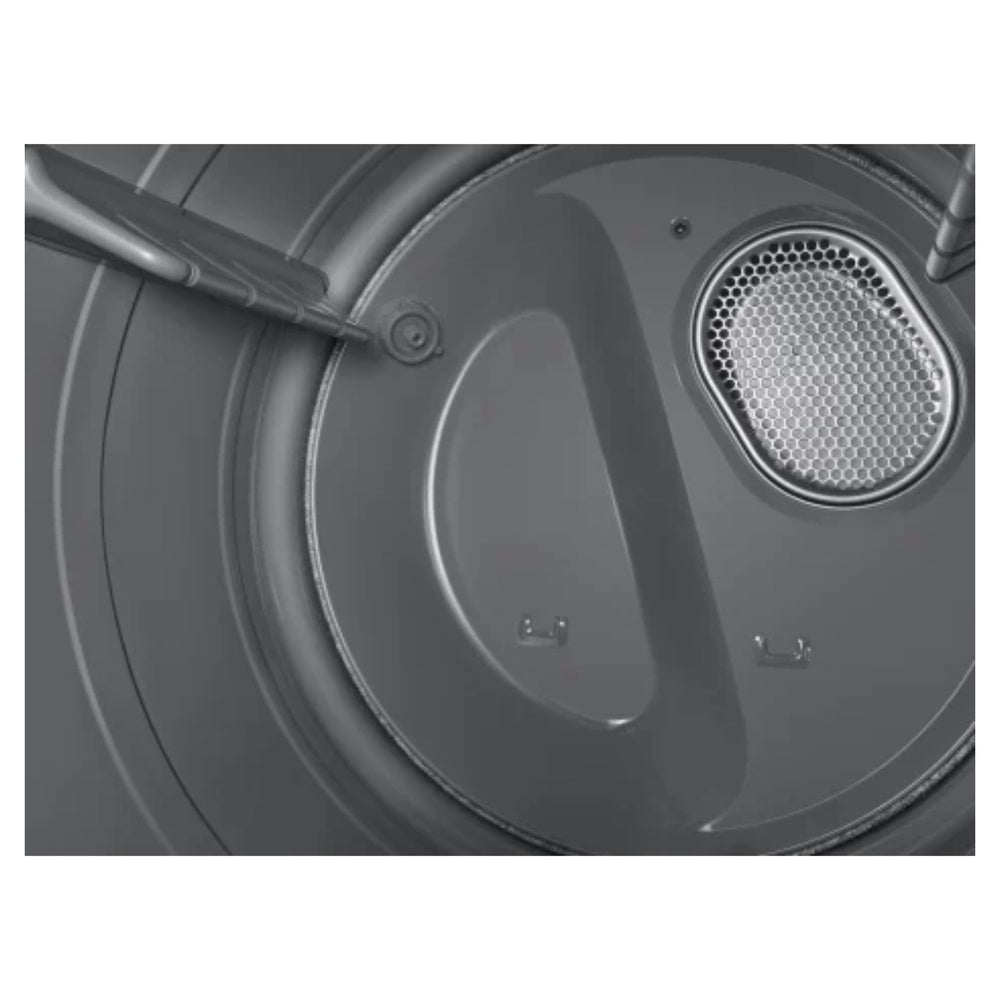 Samsung 7.4 cu. ft. Smart Electric Dryer with Steam Sanitize+ in Brushed Black