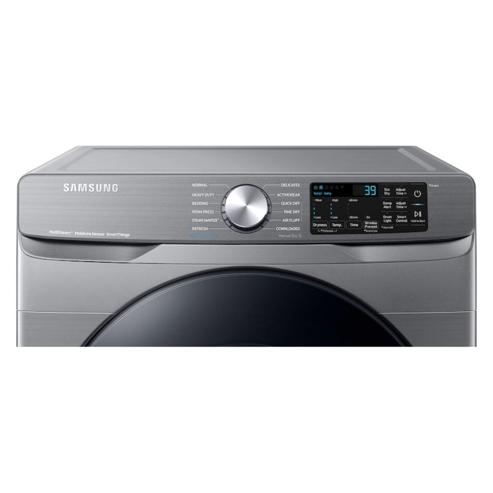 Samsung Front Load Gas Dryer Steam Sanitize+  Sensor Dry  7.5 cu.ft.