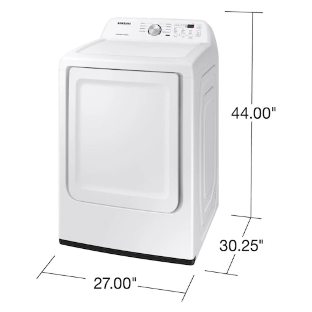 Samsung Top Load Gas Dryer Sensor Dry  Reversible Dryer Door  7.2 cu.ft.