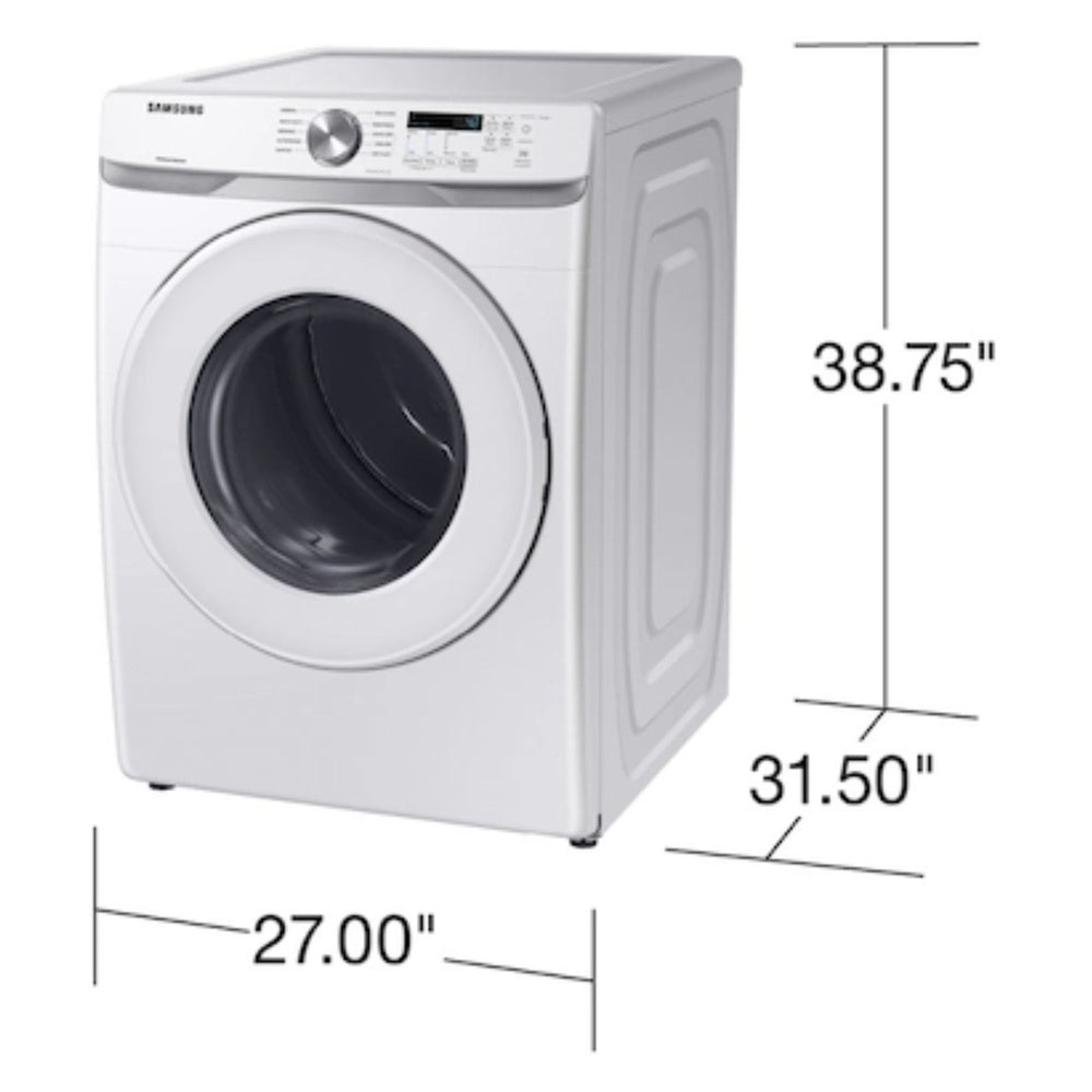 Samsung Front Load Gas Dryer Sensor Dry  Smart Care  7.5 cu.ft.