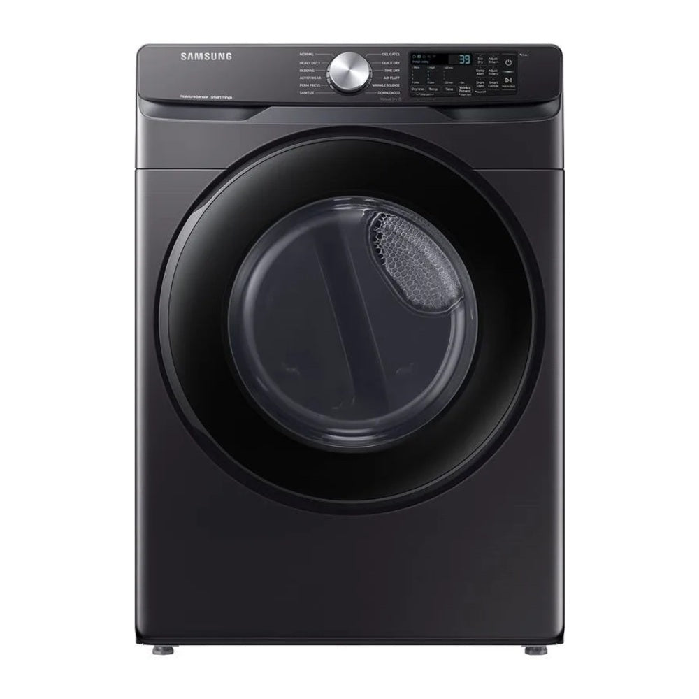 Samsung 7.5 cu. ft. Smart Gas Dryer with Sensor Dry in Brushed Black