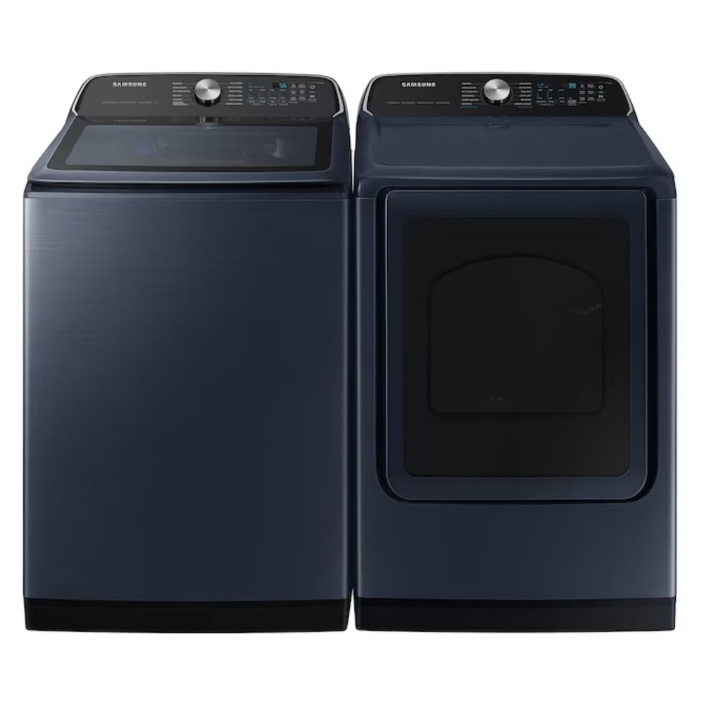 Samsung 7.4 cu. ft. Smart Gas Dryer with Pet Care Dry and Steam Sanitize+ in Brushed Nav
