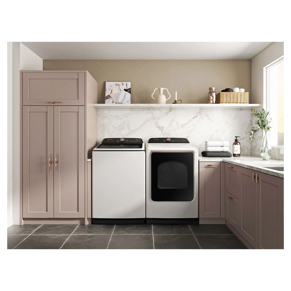 Samsung Top Load Gas Dryer Steam Sanitize+  Sensor Dry  7.4 cu.ft.