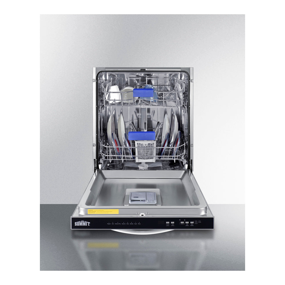 Summit 24" Wide Built-in Dishwasher, ADA Compliant