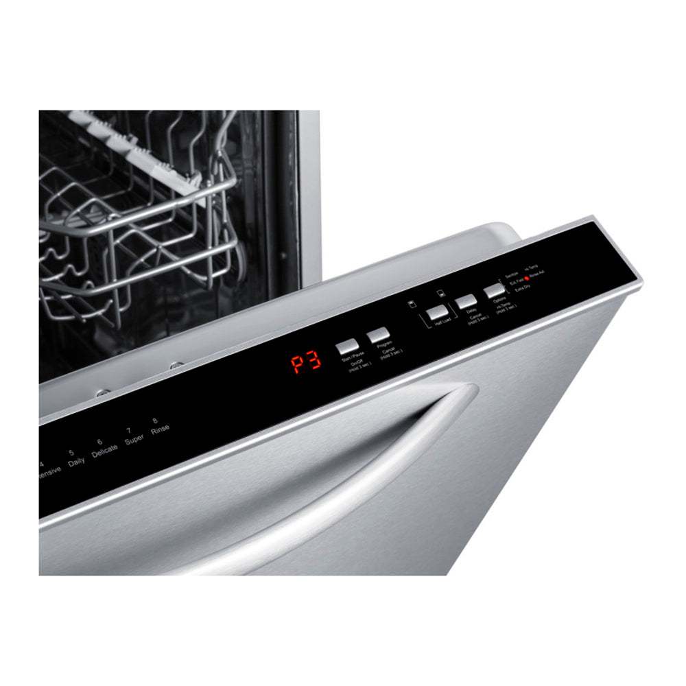 Summit 24" Wide Built-in Dishwasher, ADA Compliant