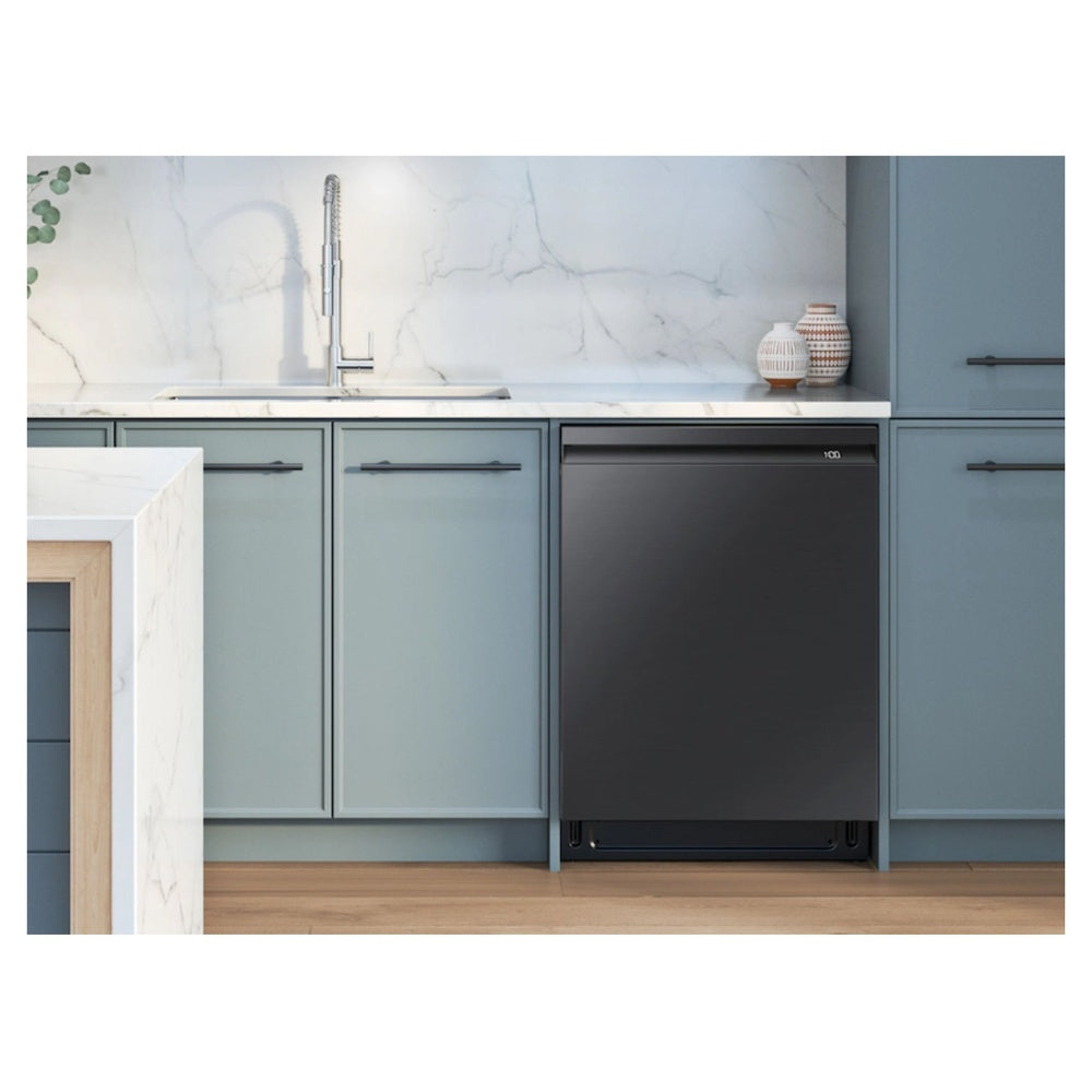 Samsung AutoRelease Smart 42dBA Dishwasher with StormWash+™ and Smart Dry in Black Stain
