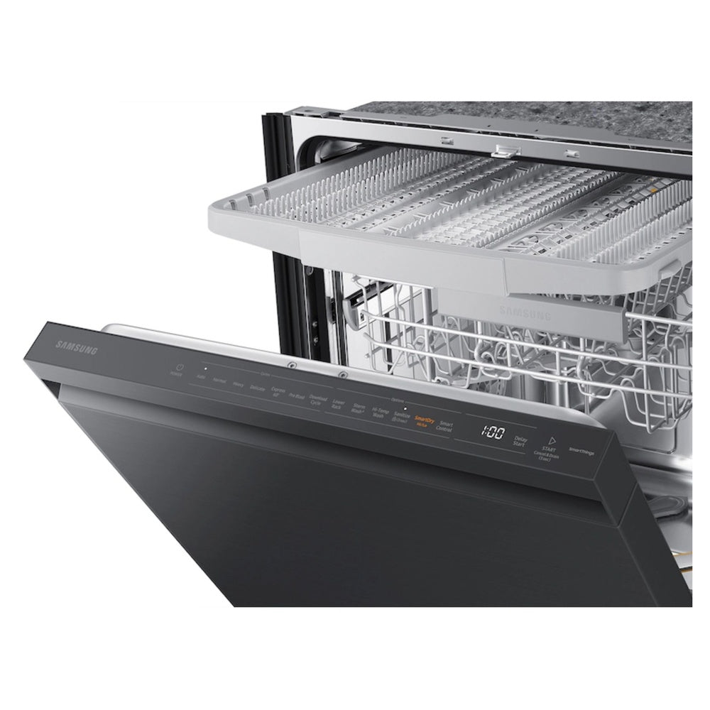 Samsung AutoRelease Smart 42dBA Dishwasher with StormWash+™ and Smart Dry in Black Stain