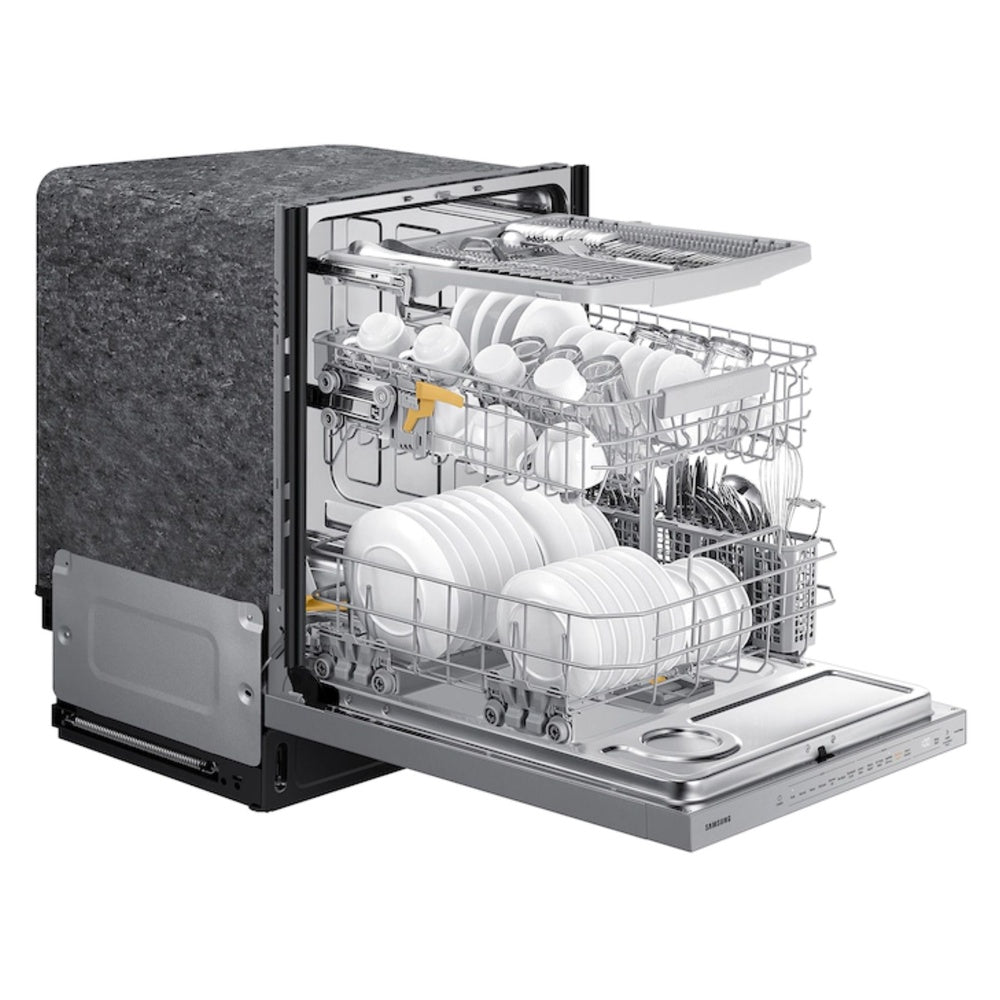 Samsung AutoRelease Smart 42dBA Dishwasher with StormWash+™ and Smart Dry in Stainless S