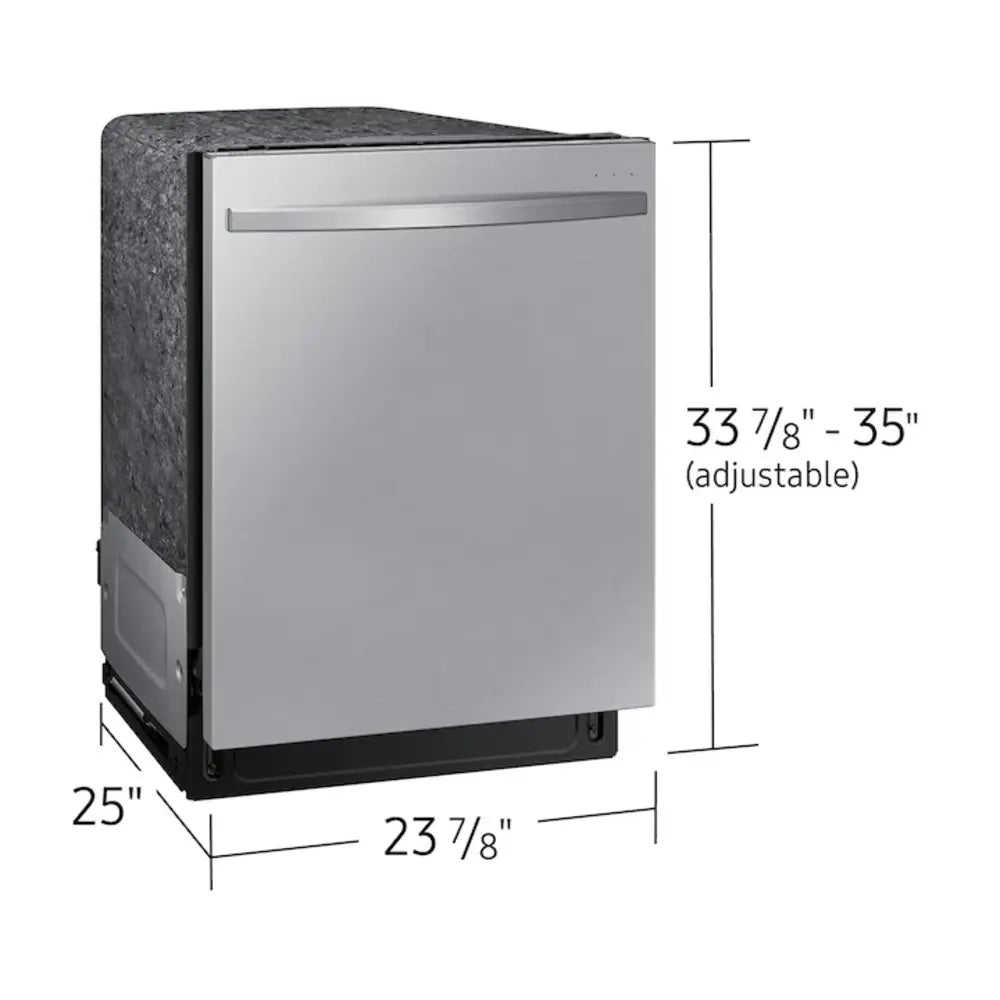 Samsung AutoRelease Smart 42dBA Dishwasher with StormWash+™ and Smart Dry in Stainless S