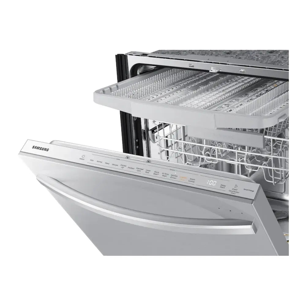 Samsung AutoRelease Smart 42dBA Dishwasher with StormWash+™ and Smart Dry in Stainless S
