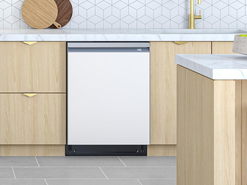 Samsung Bespoke AutoRelease Smart 42dBA Dishwasher with StormWash+™ and Smart Dry in Whi