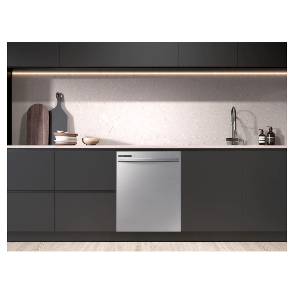 Samsung Dishwasher with Height-Adjustable Rack Fingerprint Resistant  Digital Leak Senso