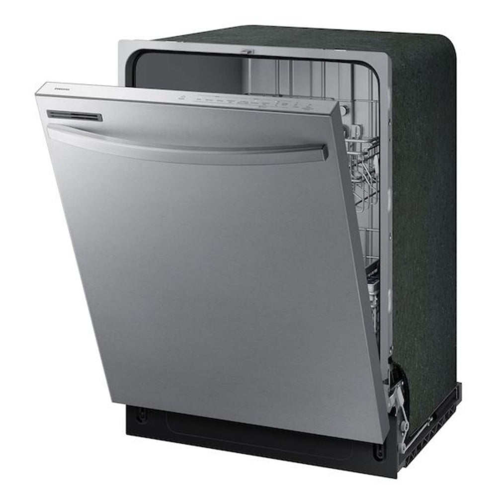 Samsung Dishwasher with Height-Adjustable Rack Fingerprint Resistant  Digital Leak Senso