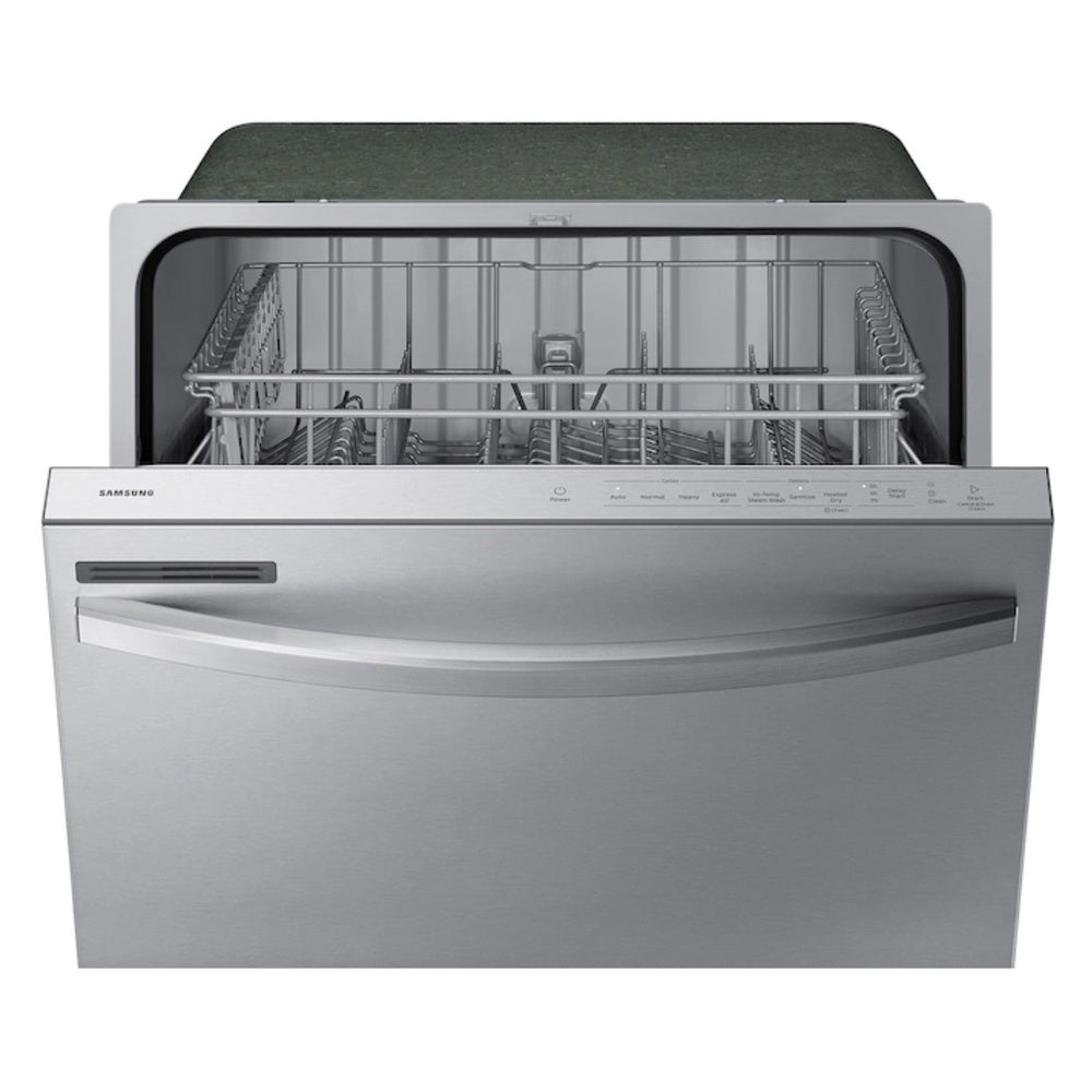 Samsung Dishwasher with Height-Adjustable Rack Fingerprint Resistant  Digital Leak Senso