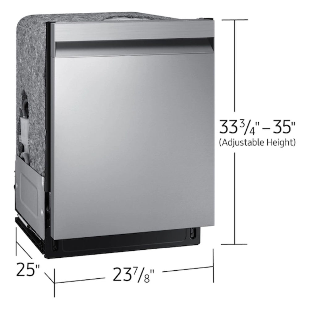 Samsung AutoRelease Smart 46dBA Dishwasher with StormWash™ in Stainless Steel