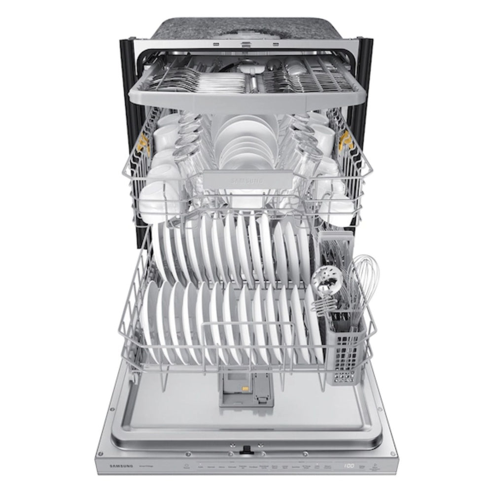 Samsung AutoRelease Smart 46dBA Dishwasher with StormWash™ in Fingerprint Resistant Stai