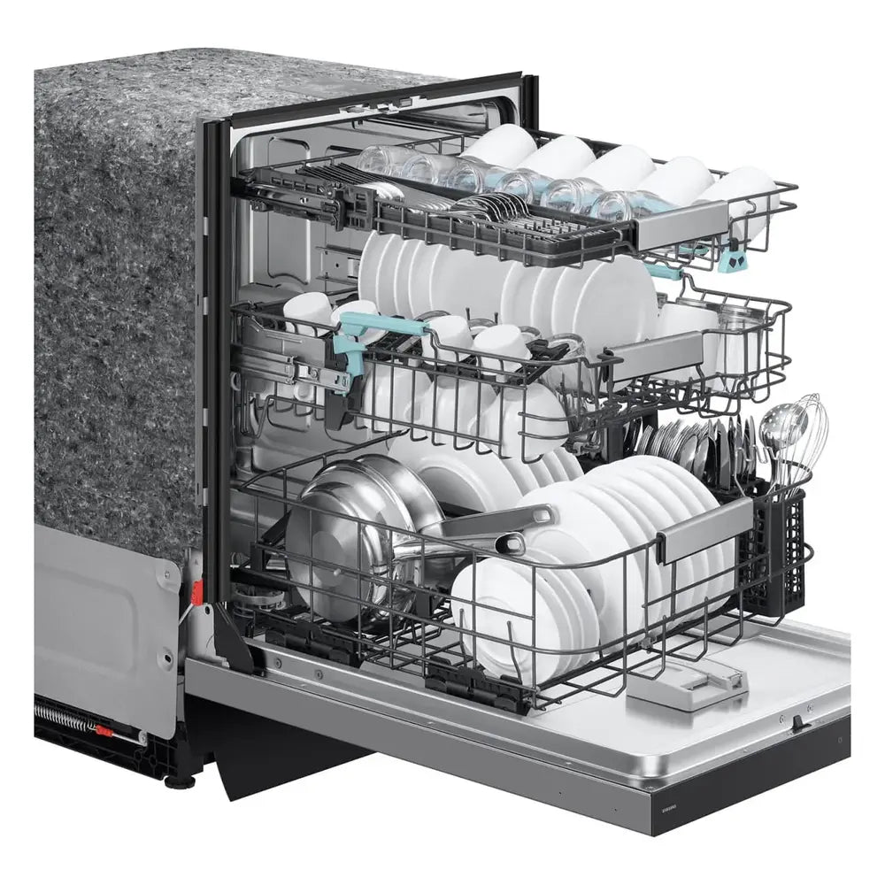 Samsung Bespoke AI Smart Dishwasher AI Wash & 3rd Rack Washing System  AutoRelease™ Door