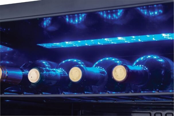 Danby Danby 36 Bottle Free-Standing Wine Cooler in Platinum