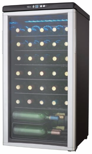 Danby Danby 36 Bottle Free-Standing Wine Cooler in Platinum