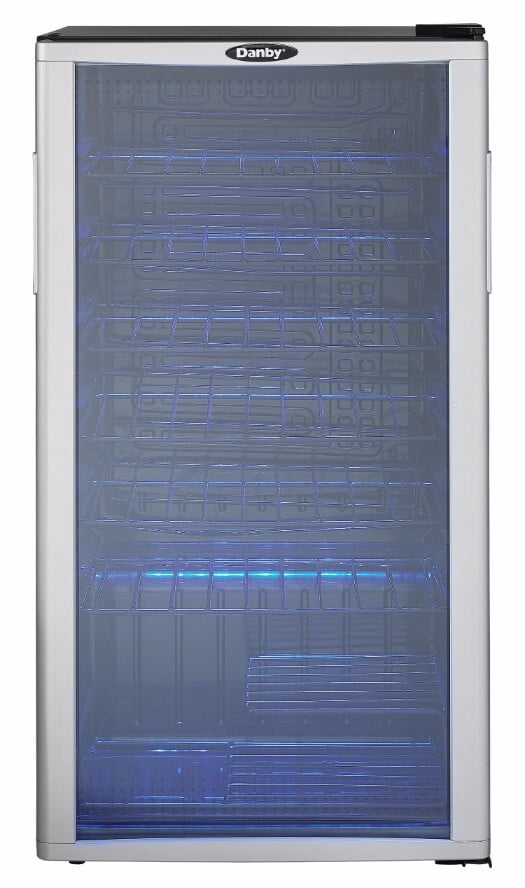 Danby Danby 36 Bottle Free-Standing Wine Cooler in Platinum