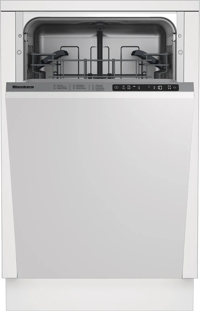 Blomberg 18" Top Controls, Panel-Read,y Built-In Dishwasher, Stainless Tub, 48 dBA, ENERG