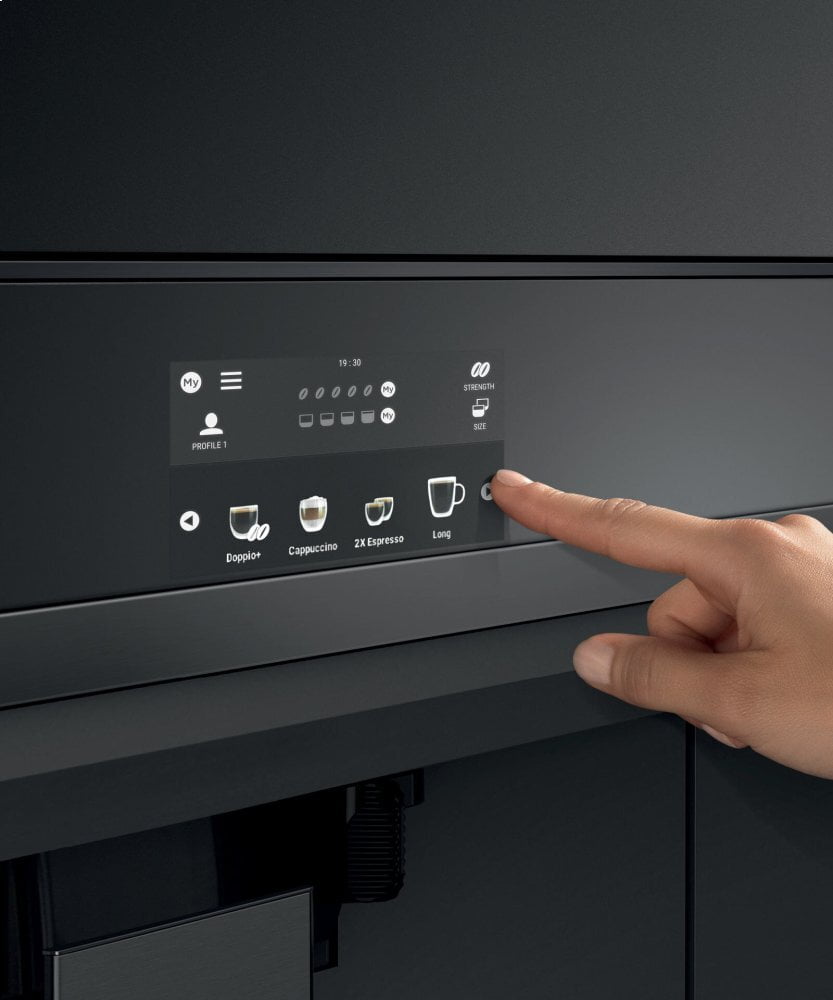 Fisher & Paykel 24" Series 9 Minimal Built-in Coffee Maker