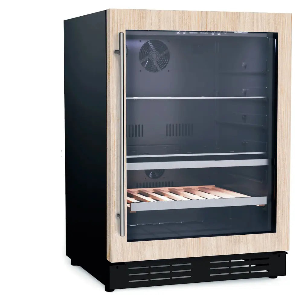 Electrolux Icon EBS52PR1 Panel Ready - Single Door, Dual Zone, Beverage and Wine Center