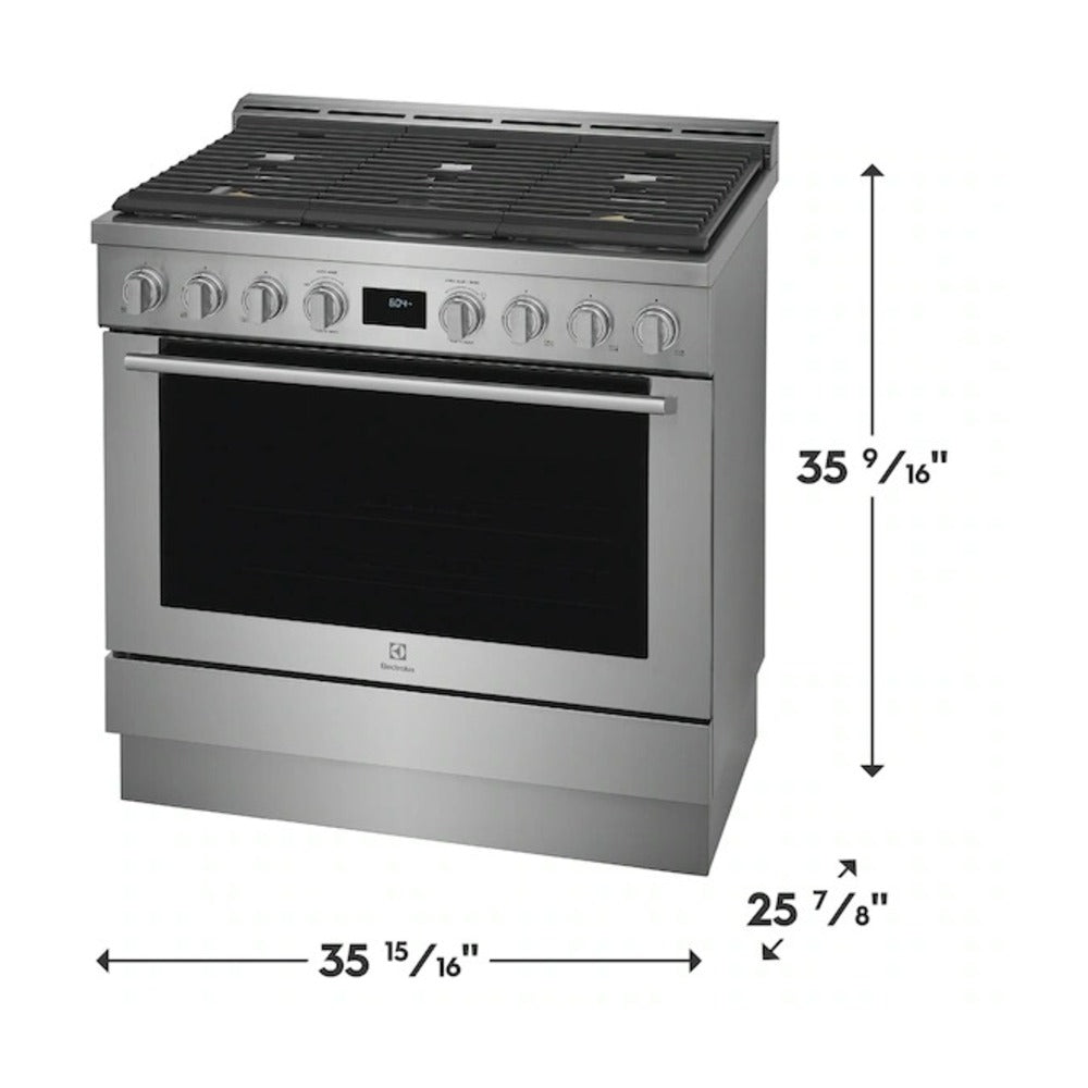 Electrolux 36" Front Control Freestanding Gas Range